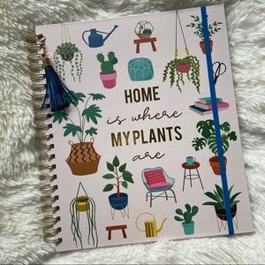 NEW Boho Tassel Lined Journal Notebook House Plants